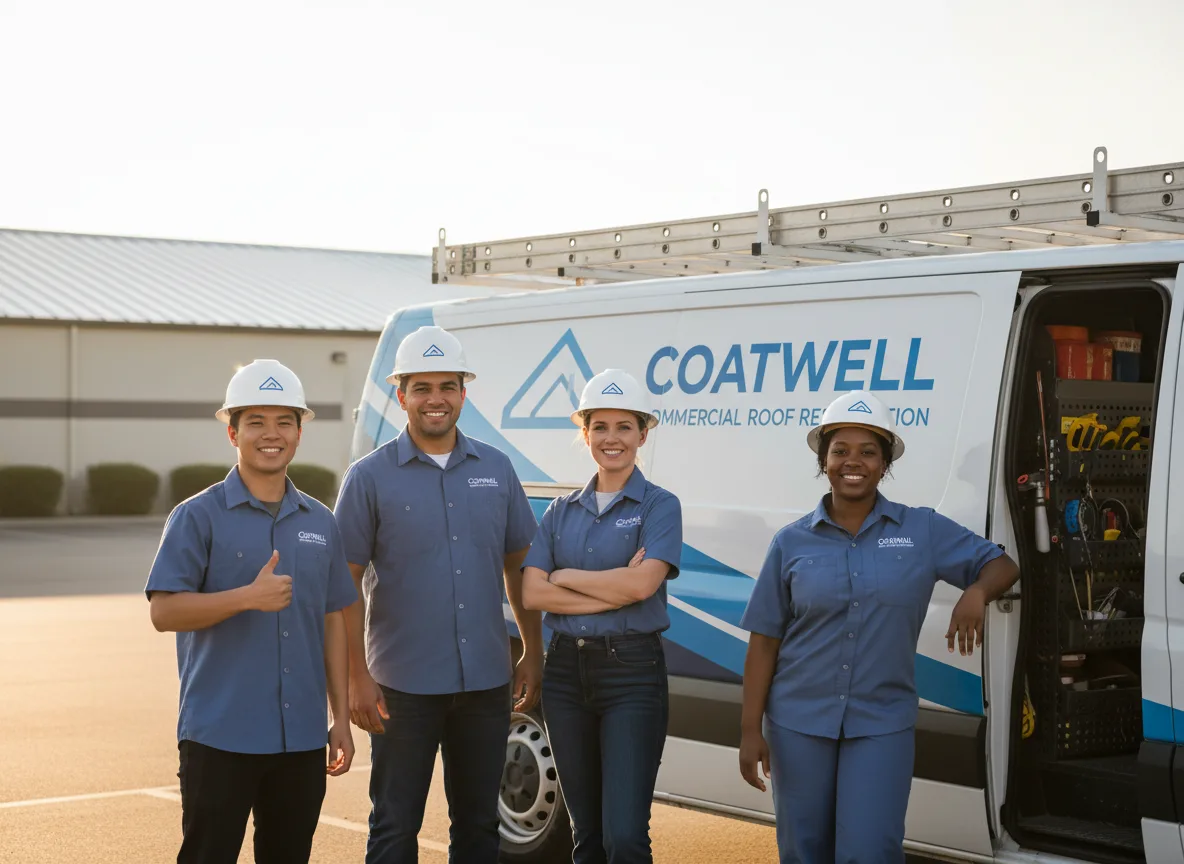 Commercial roof coating company in Ravenna, MI